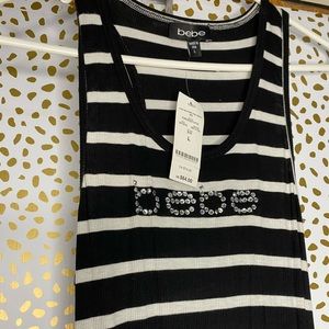 Bebe Long Summer Maxi Dress NWT